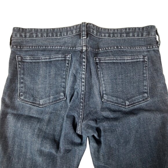 J. Crew Jeans Womens 31 34x31 Low Rise Toothpick Ankle Dark Wash Blue - Picture 7 of 14